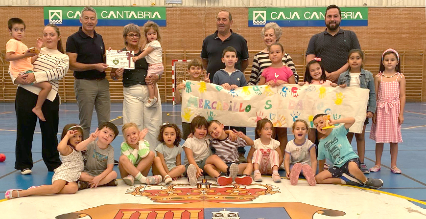 La ludoteca de Campoo de Enmedio colabora con la Asociacin de padres de nios con cncer de Cantabria