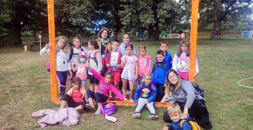 La ludoteca de Yuso despide el verano con una convivencia