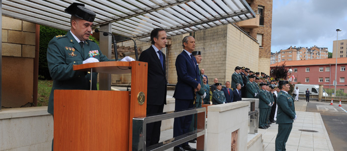 Luis Antonio del Castillo toma posesin como jefe de zona de la Guardia Civil de Cantabria