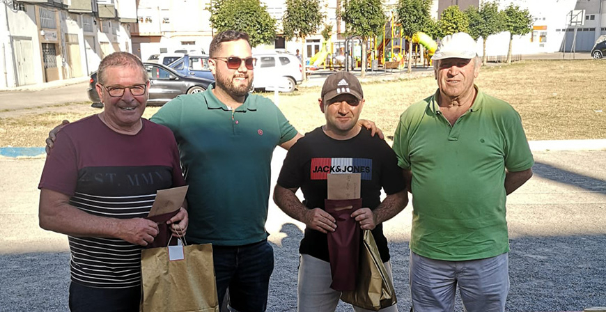 Luis y Camilo se imponen en torneo de Petanca de Matamorosa