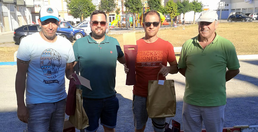 Luis y Camilo se imponen en torneo de Petanca de Matamorosa
