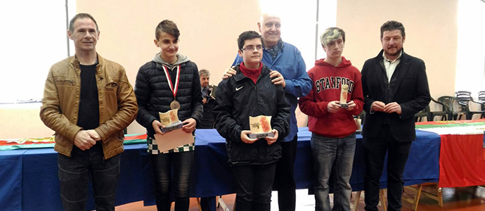 Luis Casares, campen juvenil de Ajedrez de Cantabria