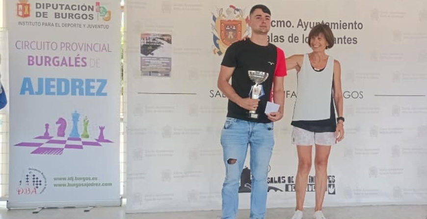 Luis Casares suma un nuevo torneo en Salas de los Infantes
