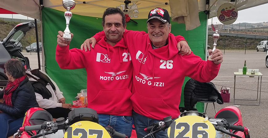 Luis Manuel Gil gana el campeonato de Castilla y Len de Motos Clsicas en categora Eurotwins