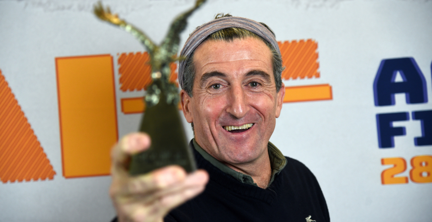 Luis Zahera recibi el guila de Oro en reconocimiento a su trayectoria