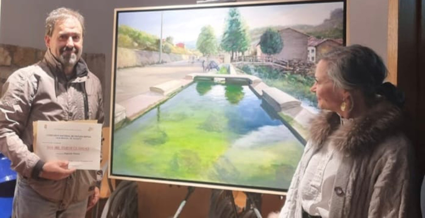 La madrilea Miao Du gana el Concurso de pintura rpida de San miguel de Aguayo