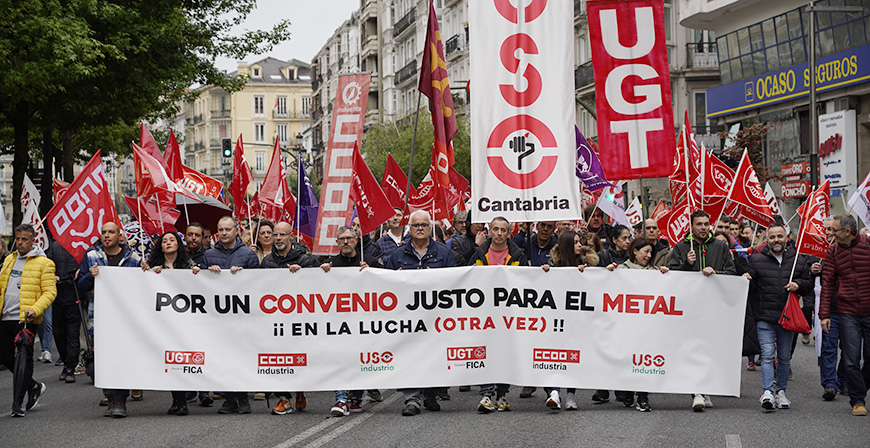 Manifestacin en Santander 