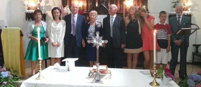 Manuel Albuquerque y Antonia Fernndez celebraron sus Bodas de Oro