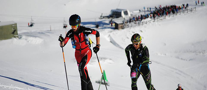 Manuel Merillas y Claudia Gutirrez vencen en la III Ski Race Herradura de Campoo