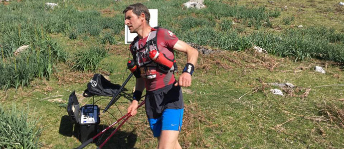 Manuel Prez Nestar, tercero en la maratn de Los Pastores de Portudera 