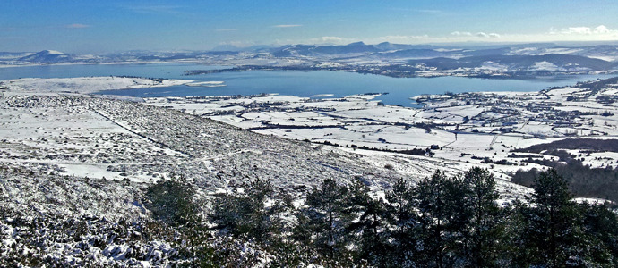 Un mar de agua dulce y nieve