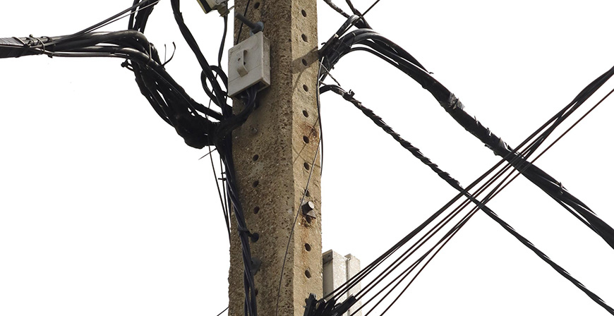 Una mara�a de cables