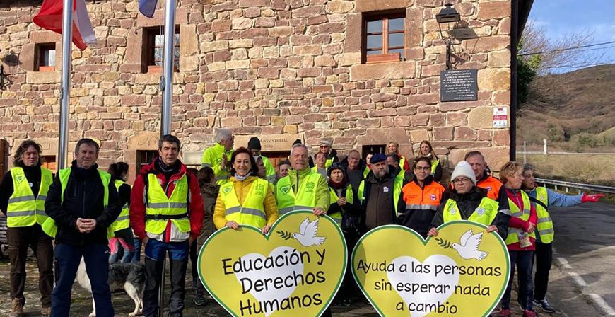 La marcha Cantabria Solidaria por el 0,77% recorrer este sbado Campoo de Yuso, Enmedio y Suso