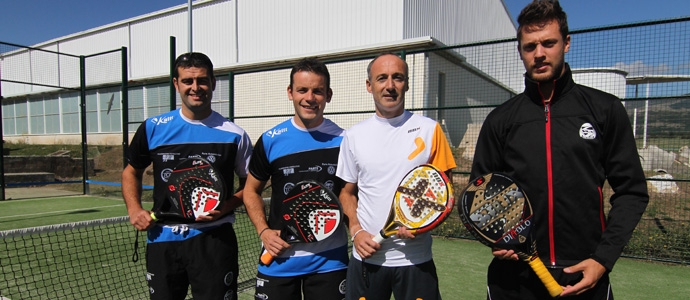 Marcos e Ivn y Cristina y Marina, vencedores del IV Torneo de Pdel de San Mateo