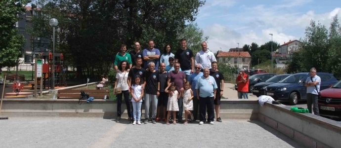 Mari y Sito, campeones del XI Torneo de Petanca de Reinosa