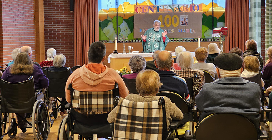 Mara Gonzlez celebra su centenario