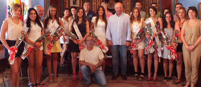 Mara Montiel, reina de las Fiestas de San Mateo 2013