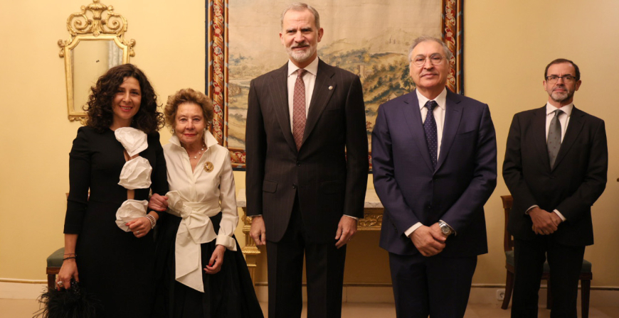 Mara Teresa Rodrguez, presidenta de honor de Galletas Gulln, recibe el IX Premio Reino de Espaa a la Trayectoria Empresarial