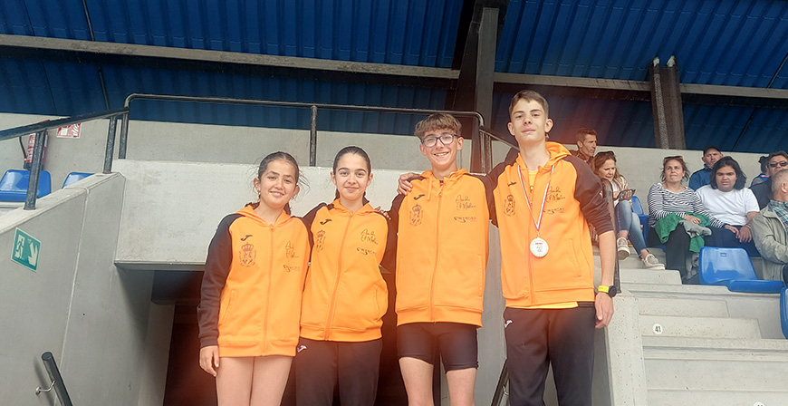 Martn Fernndez Dez logra el subcampeonato de Cantabria en 500 metros sub 14 