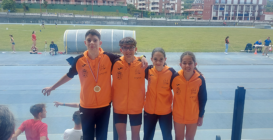 Martn Fernndez Dez logra el subcampeonato de Cantabria en 500 metros sub 14 