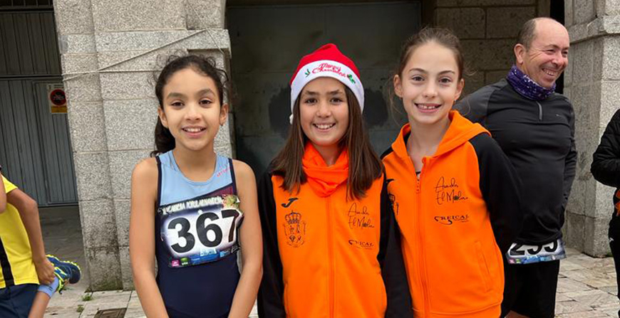 Martn Fernndez logra el primer puesto en la Carrera Navidea de Aguilar de Campoo, en categora sub 12