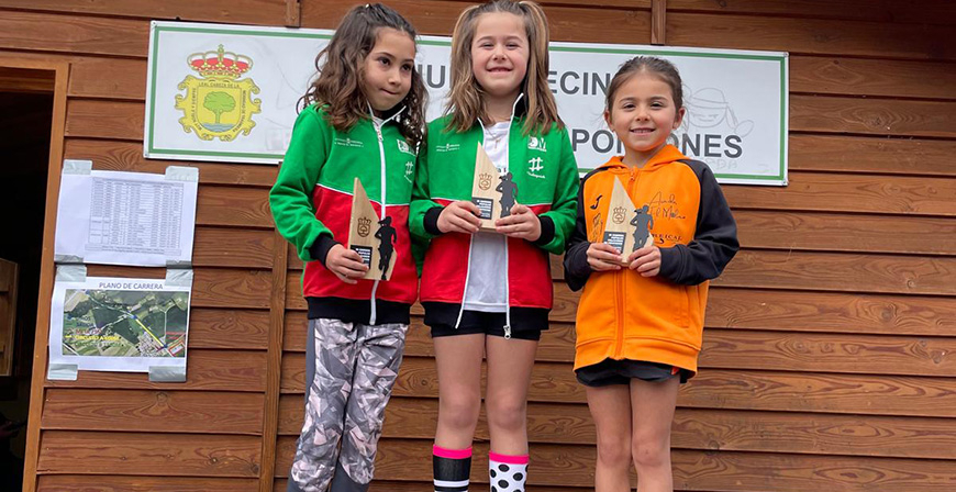 Mart�n Herrero se impone en la III Carrera de Villaverde de Pontone en sub 8 masculino 