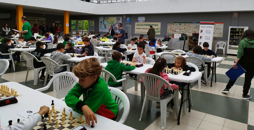 Ms de 100 escolares se midieron ayer en el VI Torneo Ciudad de Reinosa