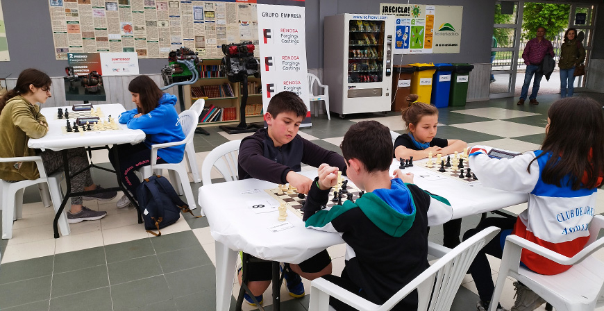 Ms de 100 escolares se midieron ayer en el VI Torneo Ciudad de Reinosa