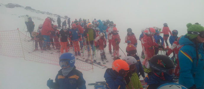 Ms de 180 jvenes esquiadores participan en la II Audi Quattro Cup en Alto Campoo
