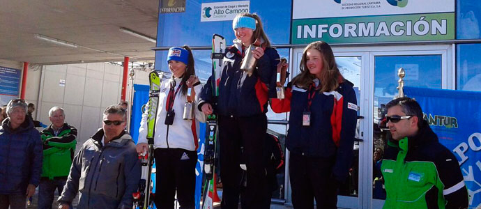 Ms de un centenar de esquiadores en el Trofeo Chavaluco de Alto Campoo 