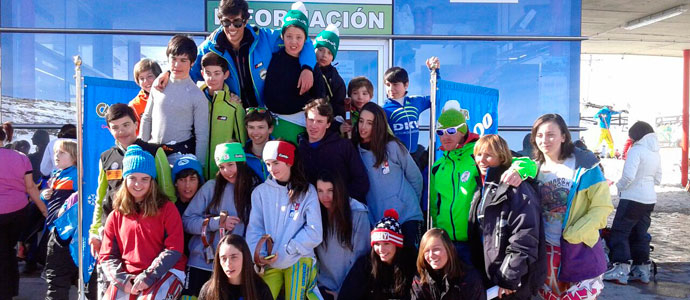 Ms de un centenar de esquiadores en el Trofeo Chavaluco de Alto Campoo 