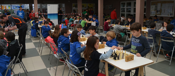 Ms de cien ajedrecistas disputaron el I Torneo Infantil Ciudad de Reinosa