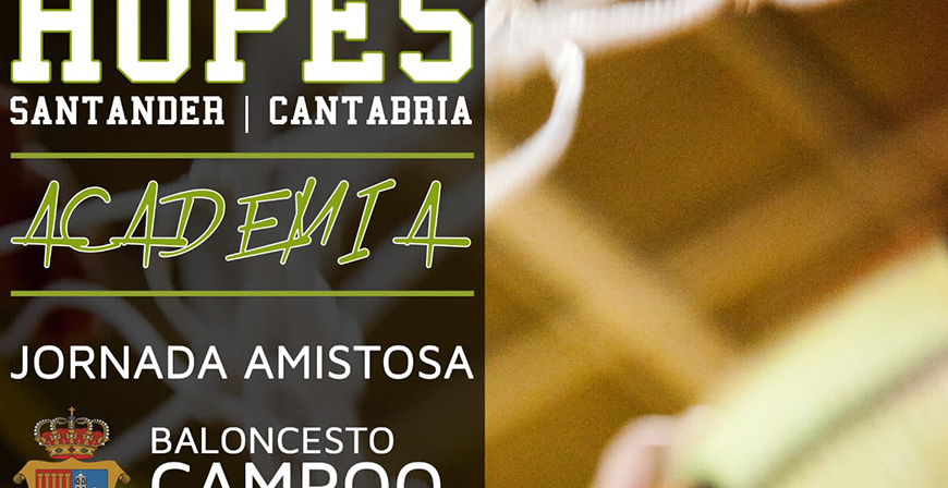Los ms pequeos del CDB Campoo de Enmedio celebrarn una jornada de baloncesto con la  Academia BBallHopes este domingo