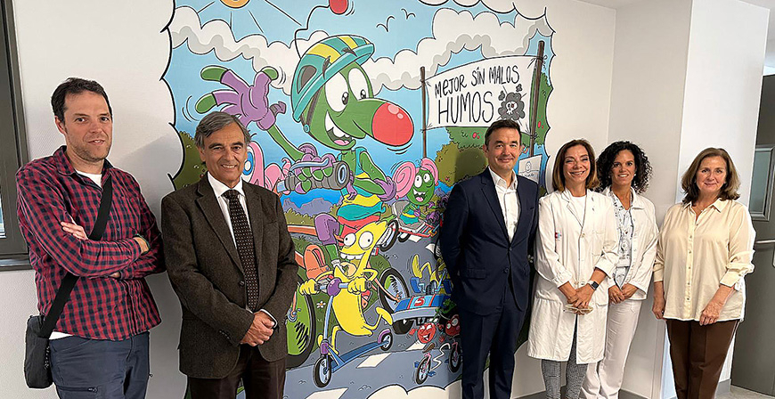 Ms vinilos infantiles para humanizar los espacios de Pediatra de Valdecilla
