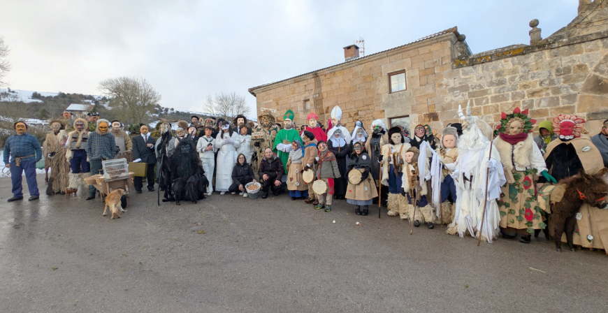 Mascarada ancestral en Lanchares