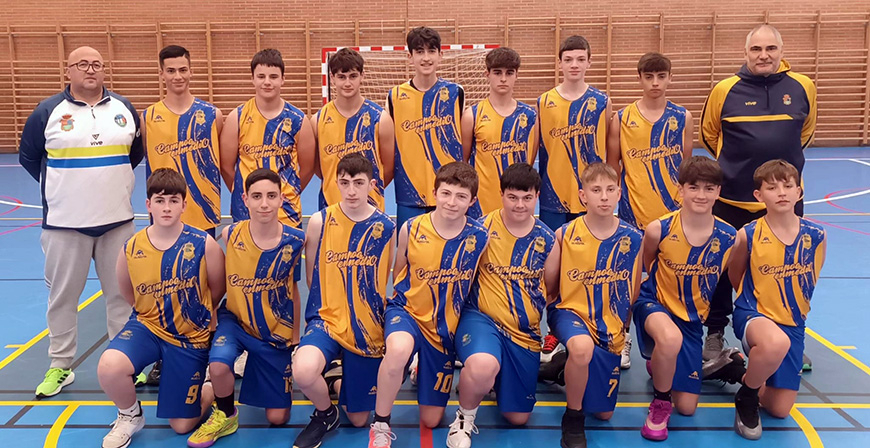 Matamorosa acoge este fin de semana la Final Four de Baloncesto cadete y alevn masculino de Tercera divisin