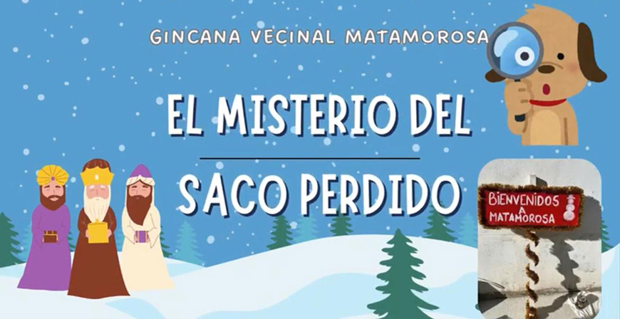 Matamorosa anima a participar en la scape-room 'El misterio del saco perdido' hasta el 4 de enero