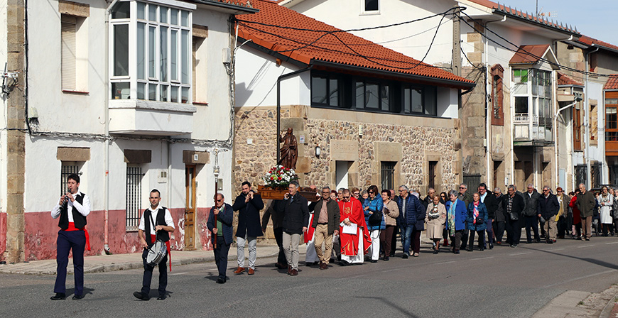 Matamorosa honra a Santa gueda