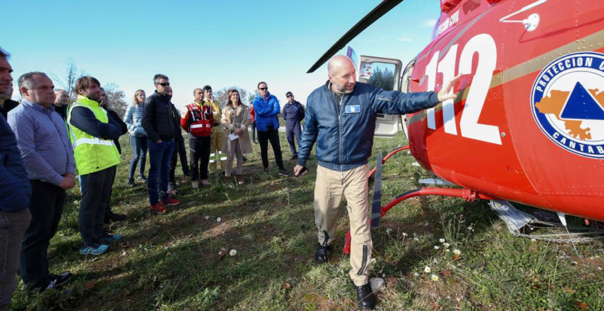 El Maya Dama se incorpora como segunda aeronave para reforzar la extincin de incendios y la atencin de emergencias
