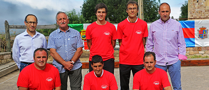 Mazandrero acogi la final de la liga infantil de bolos de Cantabria