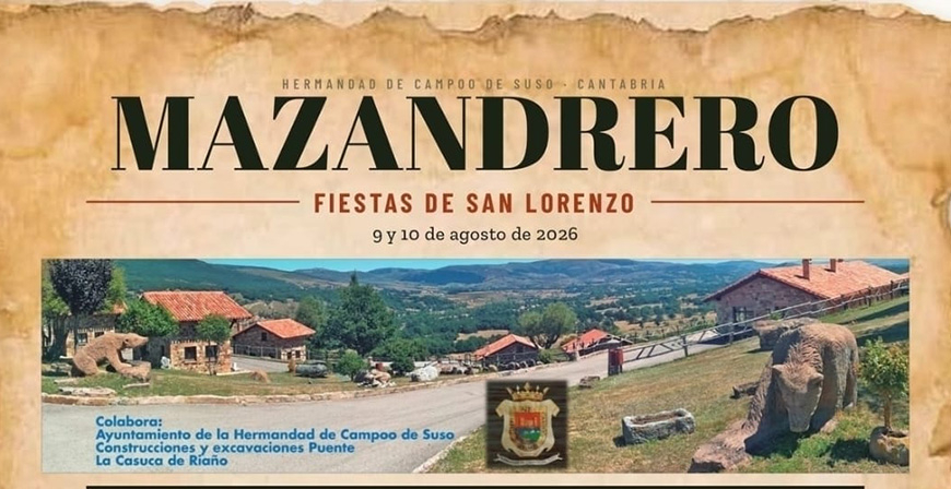 Mazandrero celebra este domingo y lunes sus tradicionales Fiestas de San Lorenzo