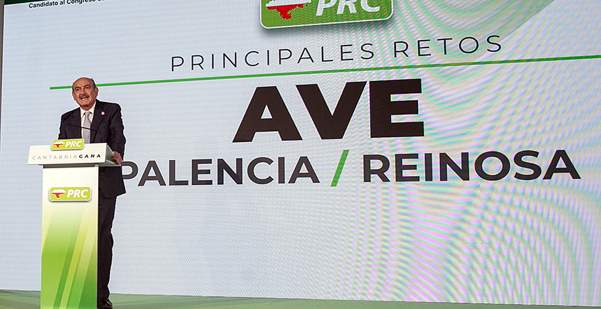 Mazn anuncia que ADIF abrir el viernes las ofertas presentadas para la construccin del tramo del AVE entre Amusco-Osorno a Reinosa