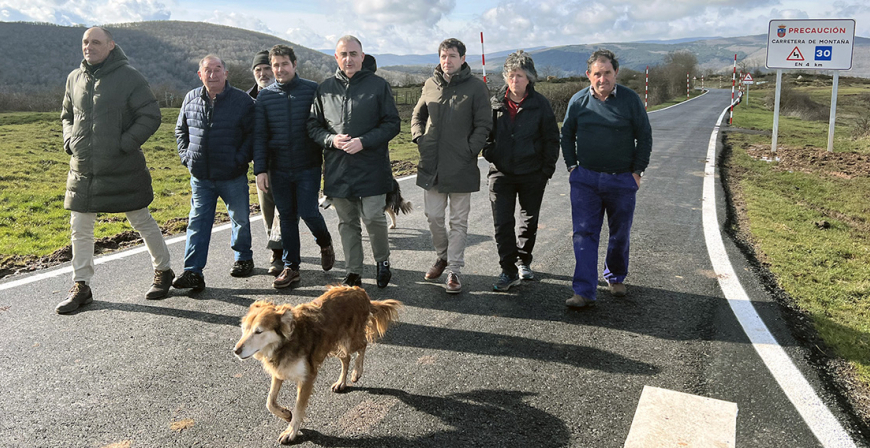 Media visita varias actuaciones en Valdeprado del Ro en las que el Gobierno de Cantabria ha invertido ms de 700.000 euros