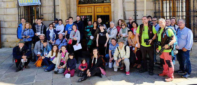 Medio centenar de aficionados a la fotografa participaron en el Rally ciudad de Reinosa