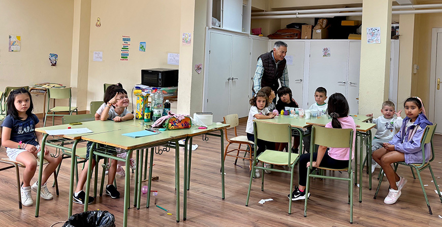 Medio centenar de familias han recurrido a la Ludoteca de Verano de Campoo de Enmedio 