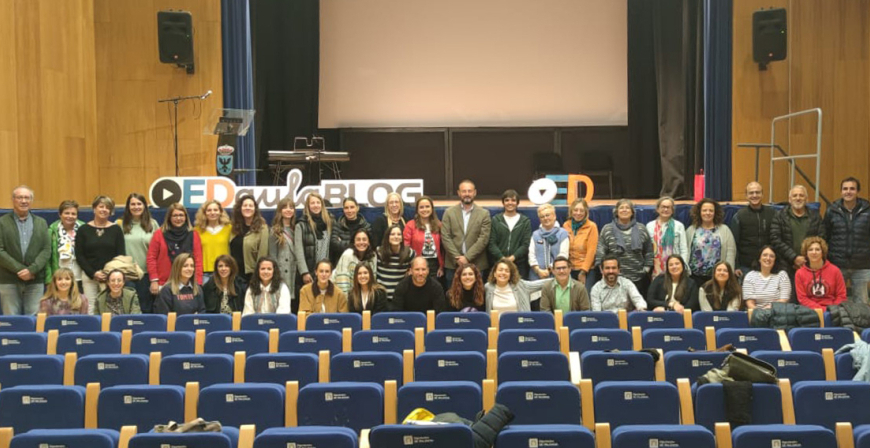 Medio centenar de profesores de toda Espaa participan en la sptima edicin de EDaulaBLOG en Aguilar de Campoo