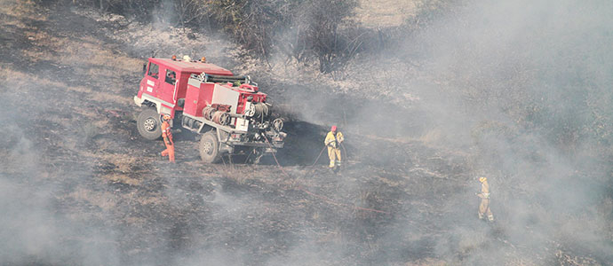 Medio Rural confa en que en las prximas horas baje el riesgo de incendios con la llegada de la borrasca atlntica