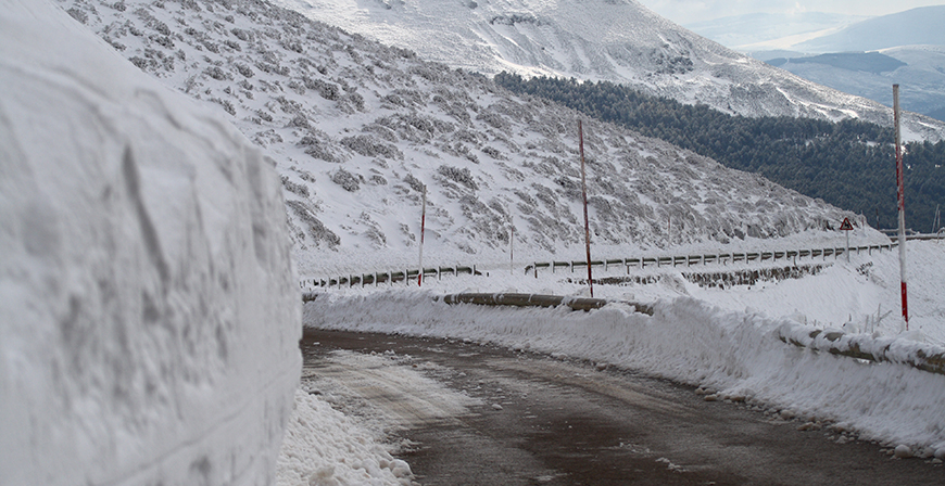 La mejora de la carretera de Palombera se ejecut hace 20 aos