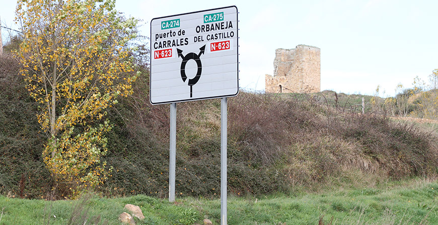 La mejora de la carretera Ruerrero-Carrales facilit la conexin de Valderredible con Burgos