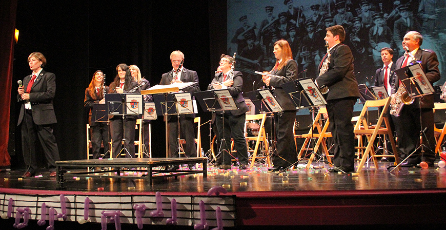 Mercedes Daz cumple 15 aos al frente de la Banda Municipal de Msica de Reinosa